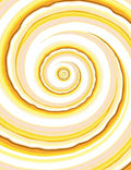 Golden Spiral Abstract Waves Rug