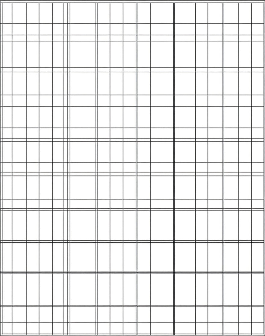 Classic Grid Pattern Design Modern Intersecting Line Accents Rug