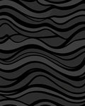 Monochromatic Waverly Stripes Abstract Rug