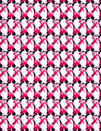 Hot Pink Bold Graphic Pattern Rug