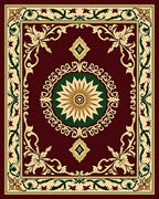 Grand Floral Medallion Design Rug