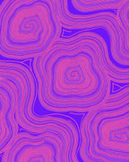 Concentric Swirl Bold Pattern Rug