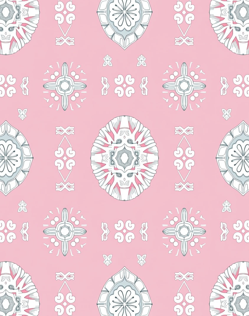 Ornate Mandala Pattern Rug