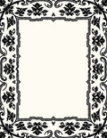 Classic Floral Scrolls Border Design Rug