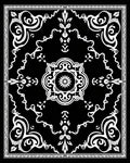Classic Floral Swirl Ornament Rug