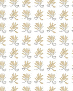 Minimalist Plant Line Art Pattern Rug
