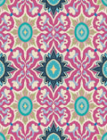 Mandala Pattern Floral Pink Rug
