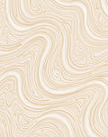 Abstract Swirling Wood Grain Design Rug
