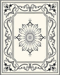 Ornate Floral Symmetry Rug