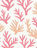 Coral Branch Pattern Abstract Rug