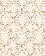 Ornate Swirls Elegant Pattern Rug