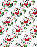 Whimsical Red Floral Goat Meadow Rug