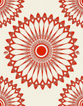 Radiant Sunburst Mandala Design Rug