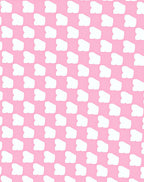 Modern Pink Cloud Pattern Rug