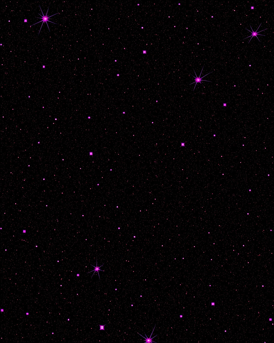 Cosmic Stars Pattern Rug