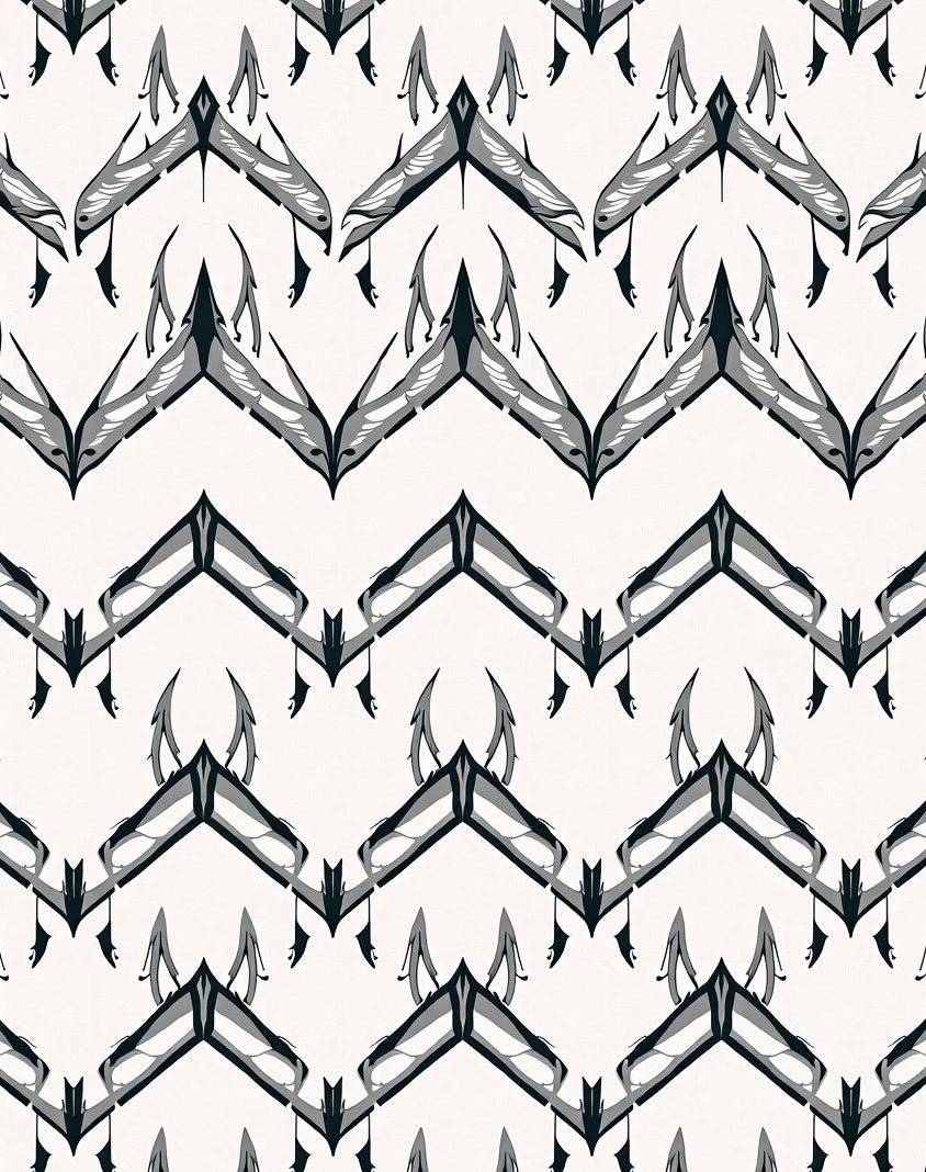 Abstract Chevron Pattern Rug