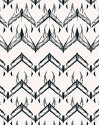 Abstract Chevron Pattern Rug