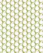 Metallic Honeycomb Geometric Pattern Rug