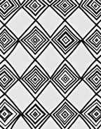 Geometric Diamond Pattern Design Rug