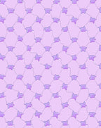 Lavender Lattice Pattern Geometric Design Rug