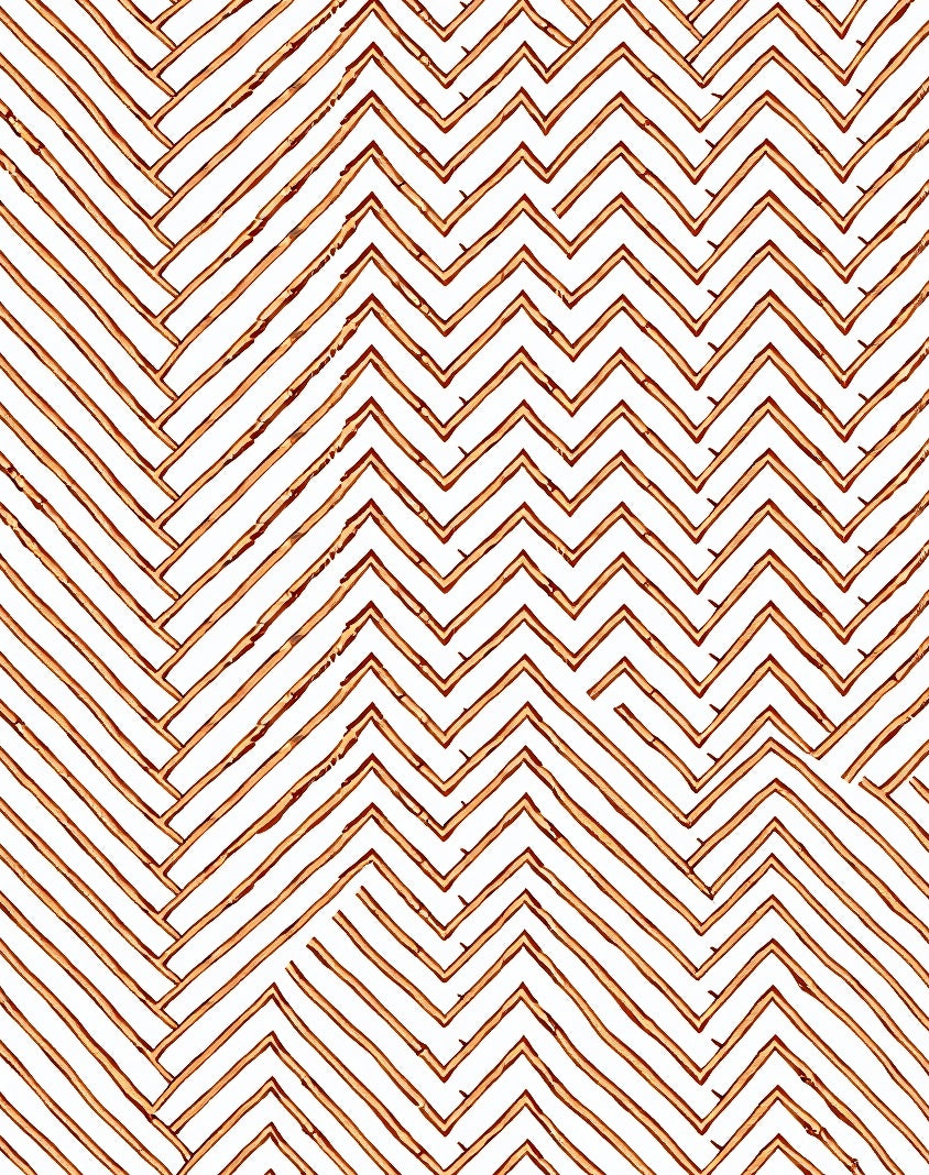 Rustic Woven Herringbone Pattern Rug