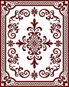 Elegant Swirls And Floral Accents Rug