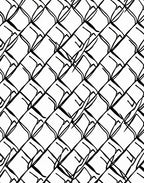 Abstract Diamond Chain Pattern Rug