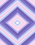 Pastel Diamond Stripe Geometric Rug