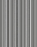 Abstract Black White Vertical Line Pattern Rug