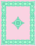 Elegant Geometric Mandala Pattern Rug