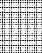 Bold Black White Geometric Pattern Rug