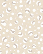 Neutral Tone Marble Pattern Rug