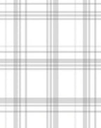 Subtle Grey Plaid Pattern Rug