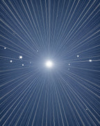 Radiant Starburst With 7 Stars Rug