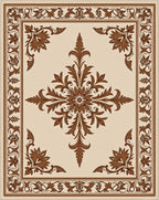 Classic Floral Medallion Pattern Rug