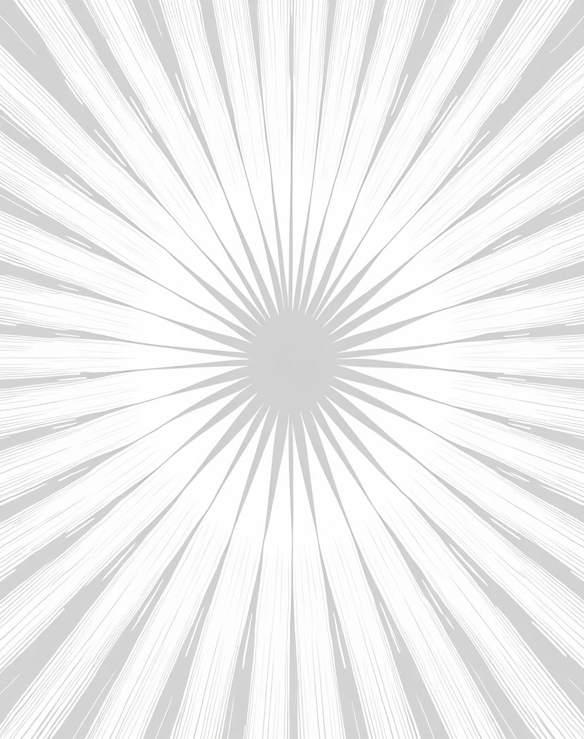 Radiating Lines Style Rug