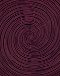 Pink Swirl Patterned Textile Art Rug