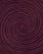 Pink Swirl Patterned Textile Art Rug