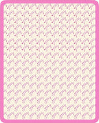 Delicate Floral Silhouette Pattern Design Rug