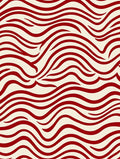 Crimson Swirl Abstract Design Rug