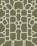 Geometric Lattice Pattern Rug