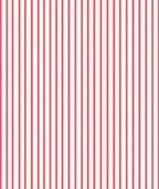 Bold Pink And Cream Stripe Pattern Rug