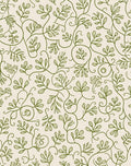 Green Leaf Vines Pattern Rug