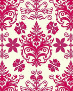 Regal Floral Damask Pattern Rug