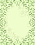 Ornate Vine Botanical Graphic Rug
