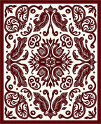 Classic Regal Floral Medallion Design Rug