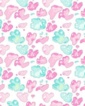 Sweet Pastel Paint Splatter Pattern Rug
