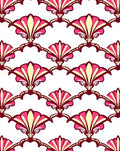 Art Deco Fan Pattern Rug