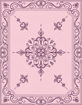 Ornate Floral Mandala Design Rug