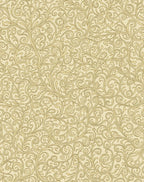 Linen Beige Swirl Floral Pattern Rug